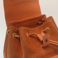 Gucci Reisetasche aus Wildleder in Orange