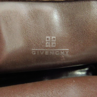 Givenchy Clutch aus Canvas in Braun