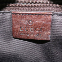 Gucci Sac à bandoulière en Toile en Marron