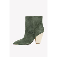 Tory Burch Ankle boots Leather in Green