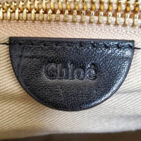 Chloé Handtasche aus Leder in Schwarz