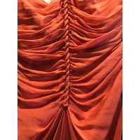 Alberta Ferretti Dress Silk in Orange