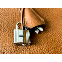 Hermès Birkin Bag 35 in Pelle in Oro