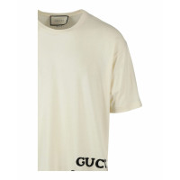 Gucci Top en Coton en Blanc