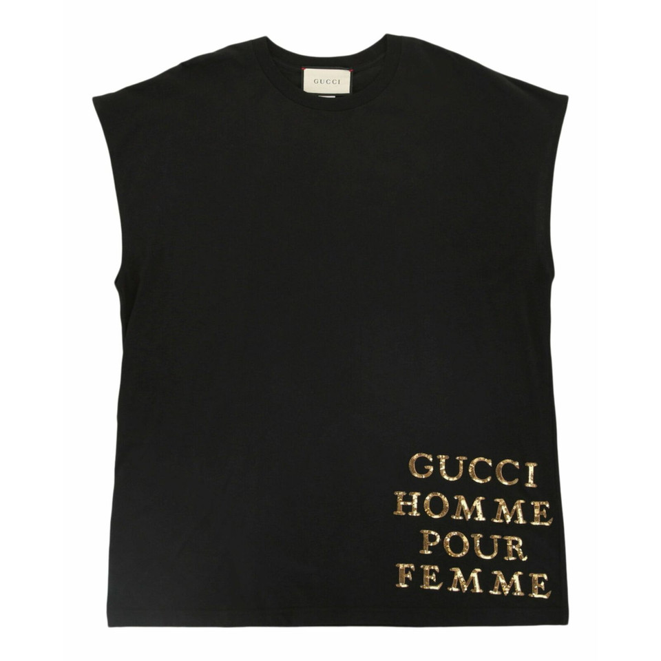 Gucci Top Cotton in Black