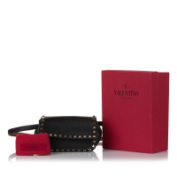 Valentino Garavani Rockstud Belt Bag Leather in Black