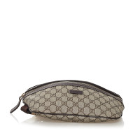 Gucci Handtasche aus Canvas in Beige