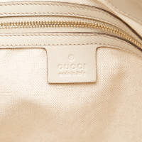 Gucci Tote Bag aus Leder in Weiß