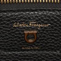 Salvatore Ferragamo Tote bag Leather in Black