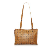 Mcm Tote bag Leer in Bruin