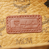 Mcm Tote bag Leer in Bruin