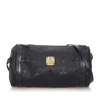 Mcm Shoulder bag Cotton in Black