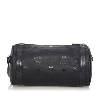 Mcm Shoulder bag Cotton in Black