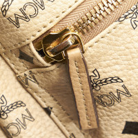 Mcm Backpack Leather in Beige