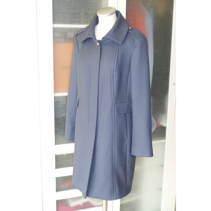 Laurèl Jacke/Mantel aus Wolle in Blau