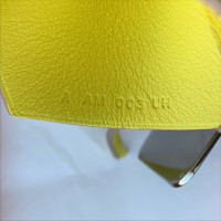 Hermès Accessoire aus Leder in Gelb