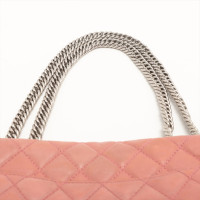 Chanel Flap Bag en Cuir en Rose/pink
