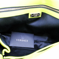 Gianni Versace Shoulder bag Patent leather in Green