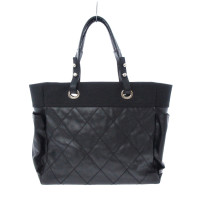 Chanel Paris Biarritz Tote aus Leder in Schwarz