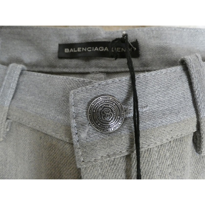 Balenciaga Jeans in Cotone in Grigio