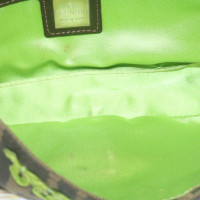 Fendi Baguette Bag aus Canvas in Braun