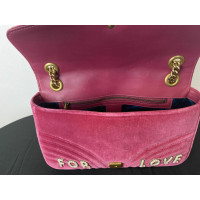 Gucci Marmont Bag en Daim en Rose/pink