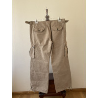 Armani Jeans Paire de Pantalon en Coton en Beige