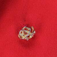 Gianfranco Ferré Jacke/Mantel aus Wolle in Rot