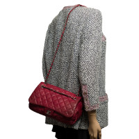 Chanel Classic Flap Bag aus Leder in Fuchsia