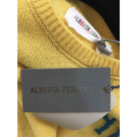 Alberta Ferretti Knitwear Cashmere in Yellow
