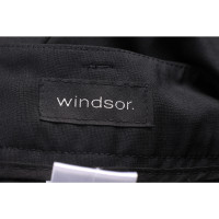 Windsor Anzug aus Wolle in Schwarz