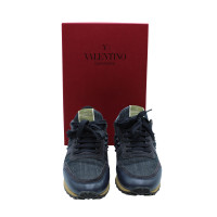 Valentino Garavani Sneakers aus Baumwolle in Blau