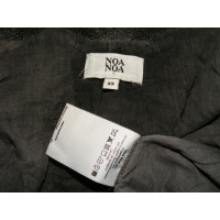 Noa Noa Jacke/Mantel aus Baumwolle in Grau