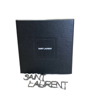 Yves Saint Laurent Brooch in Black