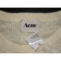 Acne Strick aus Wolle in Beige