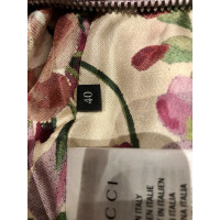Gucci Jacke/Mantel aus Leder in Rosa / Pink