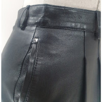 Karl Lagerfeld Short en Cuir en Noir