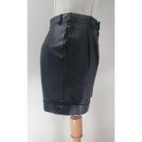 Karl Lagerfeld Short en Cuir en Noir