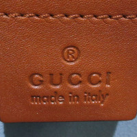 Gucci Lady Lock Handle Bag en Cuir en Marron