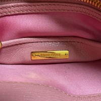 Miu Miu Tote Bag aus Leder in Rosa / Pink