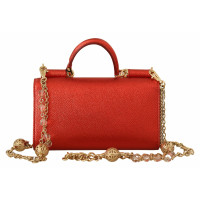 Dolce & Gabbana Sicily Von aus Leder in Rot