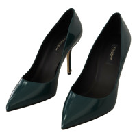 Dolce & Gabbana Pumps/Peeptoes Patent leather in Blue
