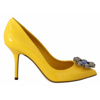 Dolce & Gabbana Pumps/Peeptoes Patent leather in Yellow