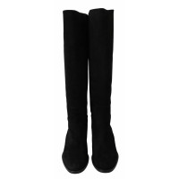 Dolce & Gabbana Bottes en Daim en Noir