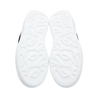 Alexander McQueen Sneaker in Pelle in Bianco