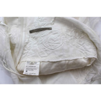 Ermanno Scervino Kleid aus Baumwolle in Weiß