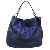 Bottega Veneta Borsa a tracolla in Pelle in Blu