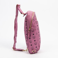 Mcm Shoulder bag Canvas in Pink