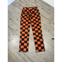Blumarine Paio di Pantaloni in Cotone in Arancio