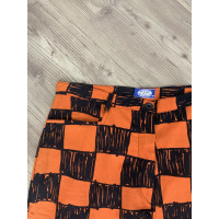 Blumarine Paio di Pantaloni in Cotone in Arancio